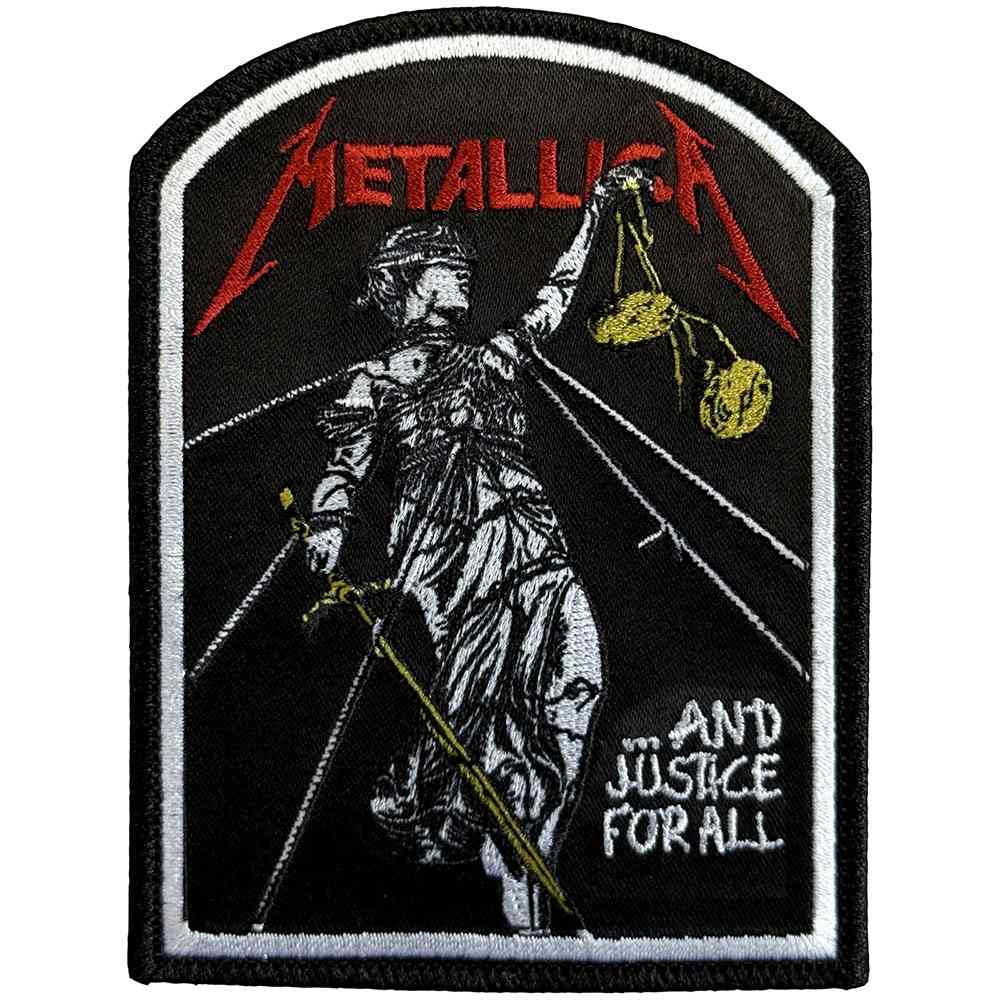 Metallica - Justice Tomb Patch - Schwarz